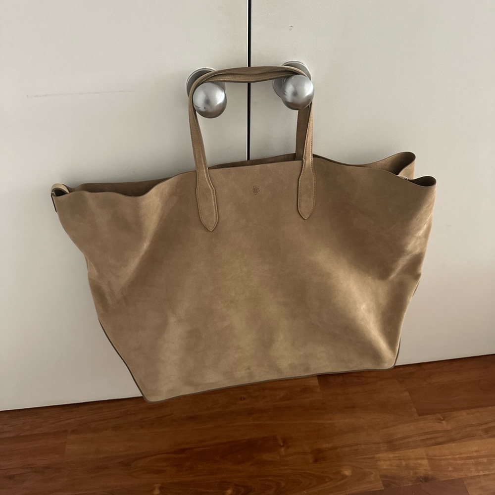 Mark Cross Eleanor 55 Suede Tote